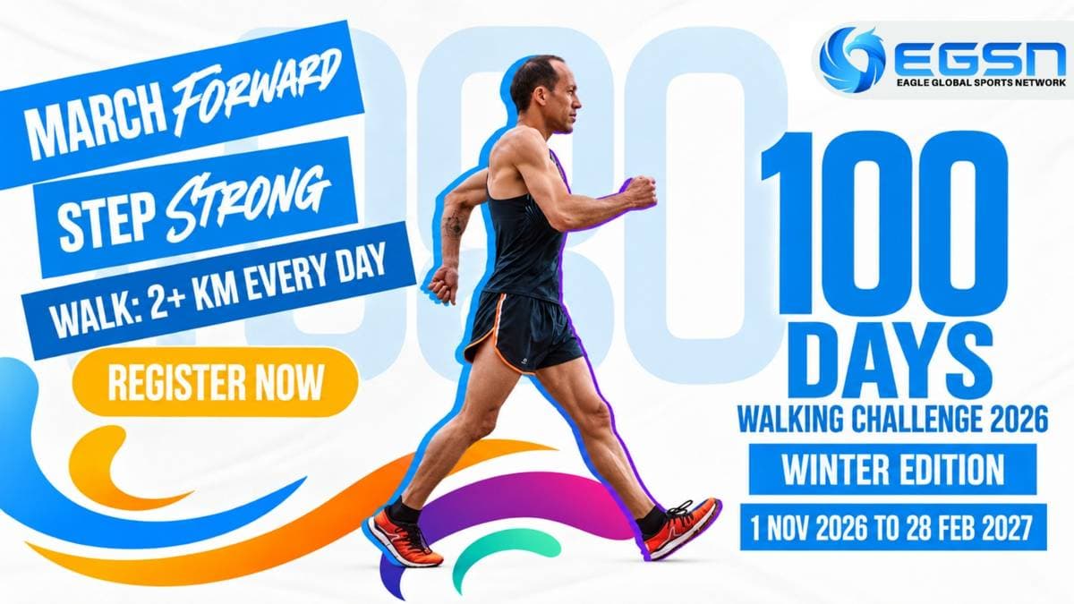 EGSN 100 DAYS WALKING CHALLENGE 2026. (Winter Edition 1.0)
